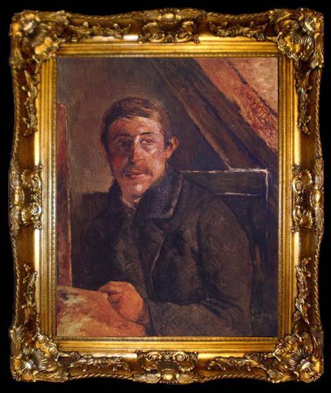 framed  Paul Gauguin Self-portrait, ta009-2